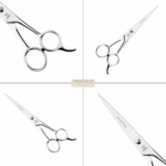 Tesoura De Cabelo Profissional Fio Laser 6 Mundial Bc-343 Aço - Imagem 6