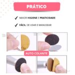 Refil Lixa Disco Pedicuro Adesiva 100 unidades - Imagem 2