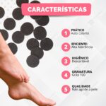 Refil Lixa Disco Pedicuro Adesiva 100 unidades - Imagem 4