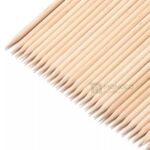100 Palitos Unha Manicure Cutícula Descartável Profissional - Imagem 7