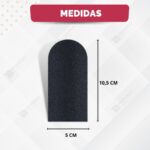 50 Lixas para Pés Refil Descartável + 1 Base Suporte Anatômica - Imagem 9