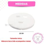 Mascara Facial Descartável Hidratação Limpeza Pele 50 unidades - Imagem 8