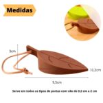 Kit c/ 4 Peso Porta Protetor Prendedor Aparador Silicone - Imagem 5