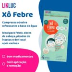 Xô Febre Compressas Refrescantes Alívio Febre - Imagem 7