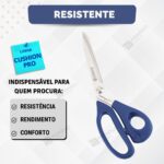 Tesoura Costura Mundial Cushion PRO Profissional 10 (25 cm) - Imagem 5