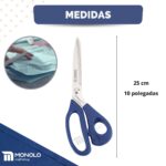 Tesoura Costura Mundial Cushion PRO Profissional 10 (25 cm) - Imagem 8
