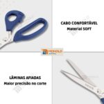 Tesoura Costura Mundial Cushion PRO Profissional 10 (25 cm) - Imagem 7