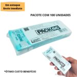 100 Envelopes para Esterilização Piercing Brocas Autoclave Autoselante 5cm x 13cm - Imagem 7