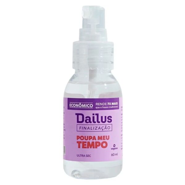 Esmalte em Spray para Secagem ultrarrápida da esmaltação Dailus Finalização POUPA MEU TEMPO