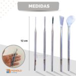 Kit Bisturi Podólogo 208 214 254 222 484  Podologia Unha Aço Inox Profissional - Imagem 7