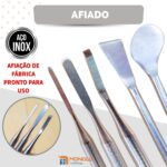 Kit Bisturi Podólogo 208 214 254 222 484  Podologia Unha Aço Inox Profissional - Imagem 6