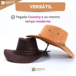 Chapeu Country Feminino Cowgirl Rodeio Sertanejo Boiadeira Cowboy Americano Premium - Imagem 4