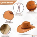 Chapeu Country Feminino Cowgirl Rodeio Sertanejo Boiadeira Cowboy Americano Premium - Imagem 2