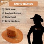 Chapeu Country Feminino Cowgirl Rodeio Sertanejo Boiadeira Cowboy Americano Premium - Imagem 7