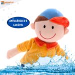 Boneco Pano Infantil Pelúcia Menino Matheus Antialérgico e Lavável - Imagem 4