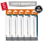 Kit 5 Bisturi Goiva 206 Removedor Cutícula Unha Manicure Podologia Profissional Aço Inox Monolo - Imagem 10