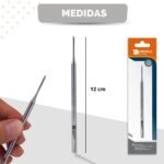 Kit 5 Bisturi Goiva 206 Removedor Cutícula Unha Manicure Podologia Profissional Aço Inox Monolo - Imagem 7