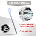 Kit c/ 5 Bisturi 222 Calosidade Podologia Unha manicure pedicure Pés Aço Inox Premium - Imagem 8
