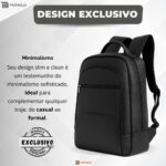 Mochila Couro Legítimo Masculina Executiva Notebook Luxo - Imagem 8