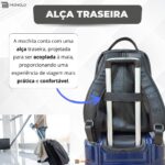 Mochila Couro Legítimo Masculina Executiva Notebook Luxo - Imagem 11