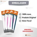 Kit Bisturi Podólogo 206 208 214 254 Silicone Desencravar Unha Manicure Removedor Cutícula Aço Inox - Imagem 10