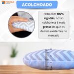 Colchonete Carrinho Bebê Protetor Almofadada Macia Monolo - Imagem 5