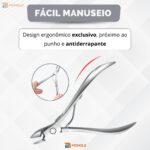 Alicate Cutículas e Unhas Profissional Manicure Aço Inox Afiado - Imagem 6