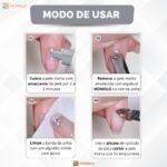 Alicate Cutículas e Unhas Profissional Manicure Aço Inox Afiado - Imagem 4