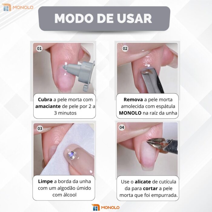 Alicate Cutículas e Unhas Profissional Manicure Aço Inox Afiado - Image 4