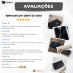 Carteira Feminina Couro Legítimo Pequena Zíper Porta Cartão Crédito Moeda Documento Slim Luxo bolsa - Imagem 7