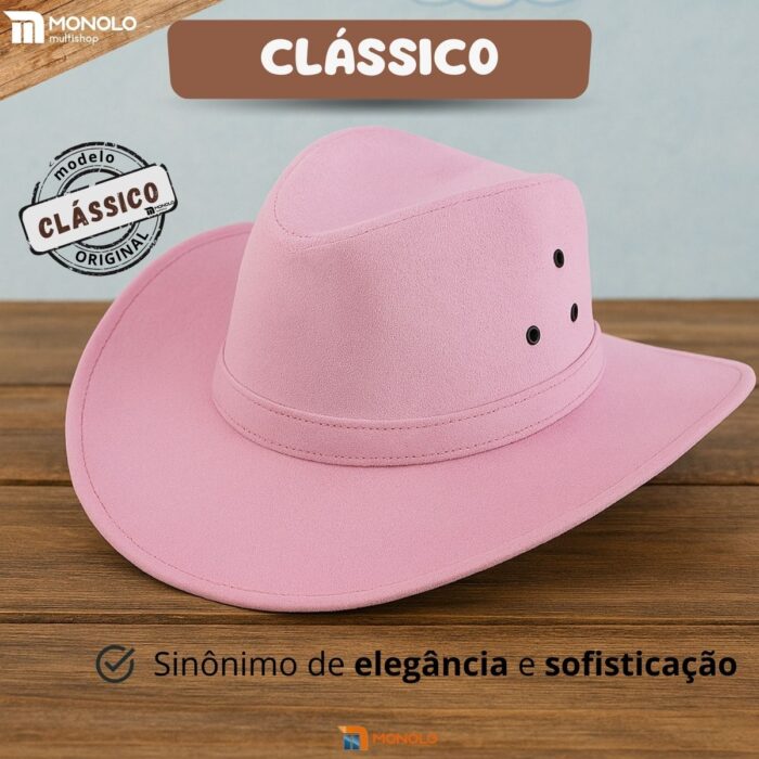 Chapéu Infantil Country Festa Junina Rodeio Menino Menina Cowboy Peão Boiadeira MONOLO - Image 10