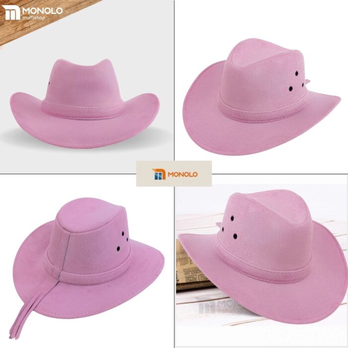 Chapéu Infantil Country Festa Junina Rodeio Menino Menina Cowboy Peão Boiadeira MONOLO - Image 8