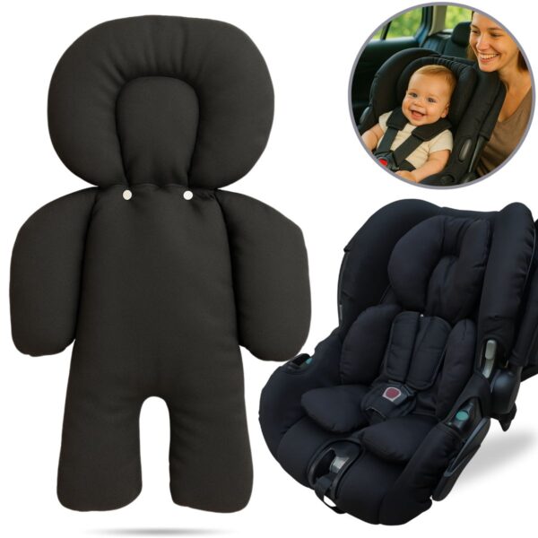 Almofada Redutor Carrinho Bebê Conforto Ninho Moisés Cadeirinha Colchonete Universal