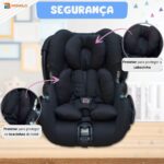 Almofada Redutor Carrinho Bebê Conforto Ninho Moisés Cadeirinha Colchonete Universal - Imagem 2