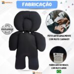 Almofada Redutor Carrinho Bebê Conforto Ninho Moisés Cadeirinha Colchonete Universal - Imagem 6