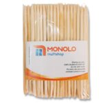 Kit 100 Lixas de Unha Mini + 100 Palitos Manicure Pedicure Descartável - Imagem 9