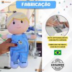 Boneco Pano Infantil Menino Gael Antialérgico e Lavável - Imagem 4