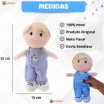 Boneco Pano Infantil Menino Gael Antialérgico e Lavável - Imagem 9