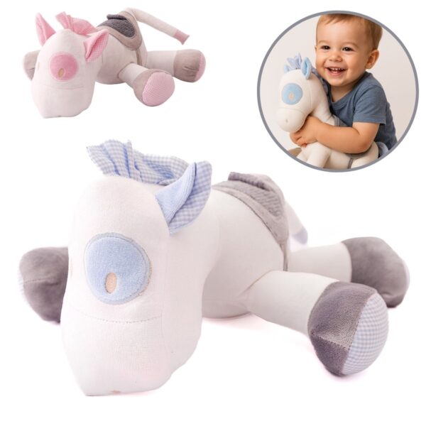 Cavalo Pocotó Pelúcia Infantil Antialérgico Macio Fofinho Brinquedo Criança