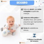 Cavalo Pocotó Pelúcia Infantil Antialérgico Macio Fofinho Brinquedo Criança - Imagem 4