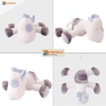 Cavalo Pocotó Pelúcia Infantil Antialérgico Macio Fofinho Brinquedo Criança - Imagem 7