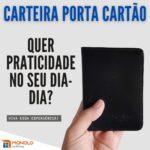 Carteira Porta Cartão Masculina Couro Legítimo Pequena Slim Carteira Porta Cartão Masculina Couro Legítimo Pequena Slim - Imagem 9