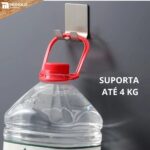 Kit 3 Gancho Parede Suporte Cabide Adesivo Alta Aderência Metal Aço Inox - Imagem 7