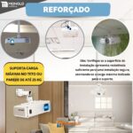 Suporte Projetor de Teto Parede Datashow Universal Até 25kg - Imagem 6