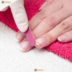 500 Lixas de Unha Mini Descartáveis Manicure Pedicure Profissional Atacado - Imagem 9