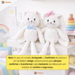 Coelho Pelúcia Páscoa Infantil 43cm Decoração Presente Fofo Coelhinho ovo cesta Loja enfeite Monolo - Imagem 9