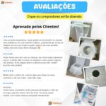Protetor Assento Vaso Sanitário Descartável c/ Adesivo Plástico Infantil Impermeável Kit 30 MONOLO - Imagem 7