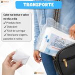 Protetor Assento Vaso Sanitário Descartável c/ Adesivo Plástico Infantil Impermeável Kit 30 MONOLO - Imagem 8